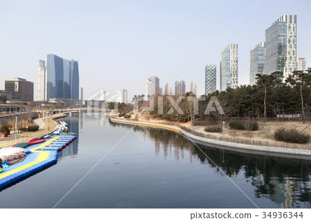 松島G塔，POSCO ENC大廈，公園中央公園，中央公園酒店，中央公園，松島，延壽區，仁川 34936344