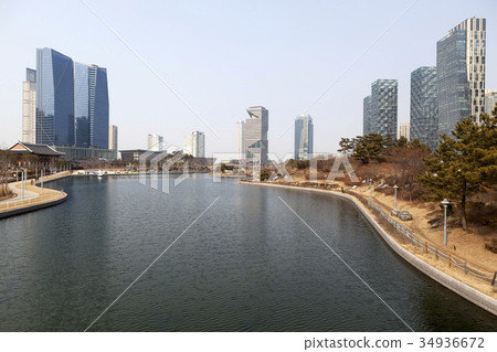 Songdo G Tower, Songdo IBS Tower, POSCO ENC Tower, Thepip Central Park, Central Park, Songdo, Yeonsu-gu, Incheon 34936672