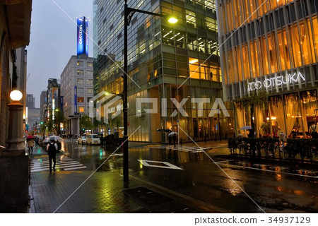 銀座後街夜景 銀座後街夜景 34937129