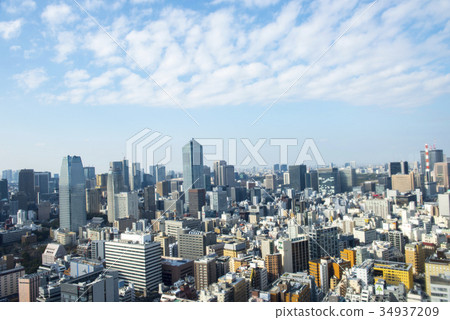 Tokyo city scenery Tokyo city scenery 34937209