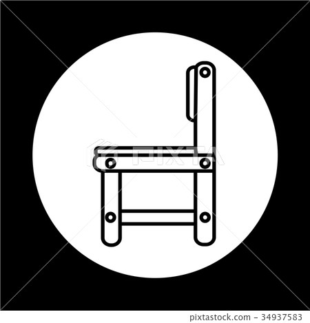 Chair Furniture Icon 34937583