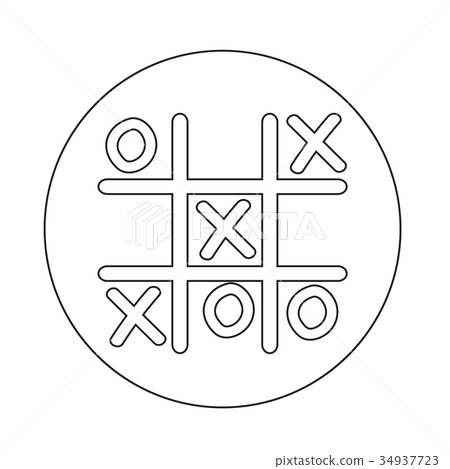 x o icon x o icon 34937723