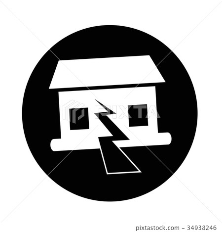 Earthquake Symbol icon Earthquake Symbol icon 34938246