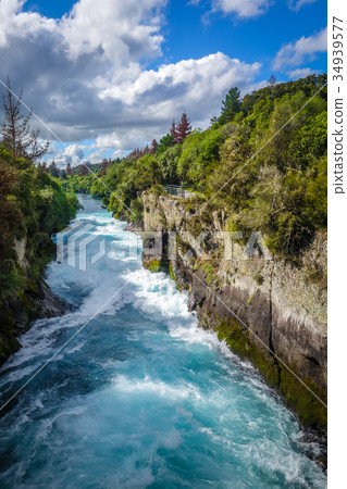 Huka falls, Taupo, New Zealand Huka falls, Taupo, New Zealand 34939577