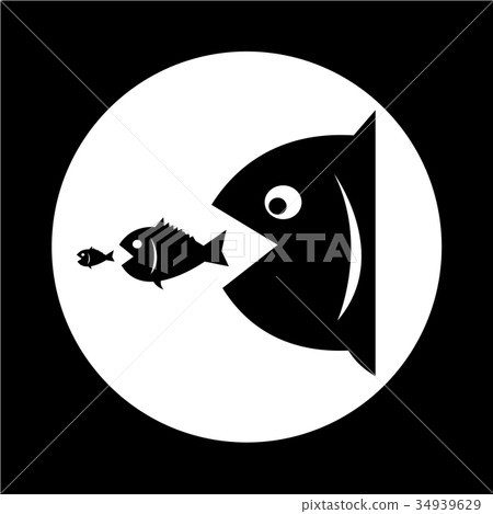 Big fish eat little fish Big fish eat little fish 34939629