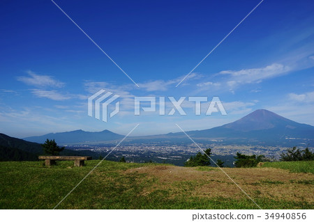 九月富士山1812年足柄 34940856