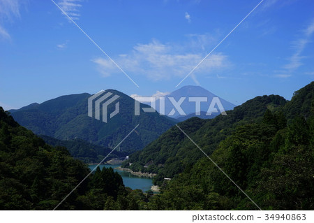9月富士山1819年丹澤湖/日野林道 9月富士山1819年丹澤湖/日野林道 34940863