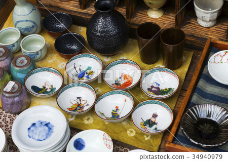 Japanese ware daily necessities liquor and bean dishes Japanese ware daily necessities liquor and bean dishes 34940979