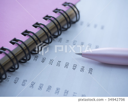 Business image, documents, notebook, woman Business image, documents, notebook, woman 34942706