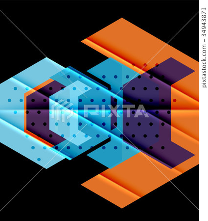 Color triangles background design Color triangles background design 34943871