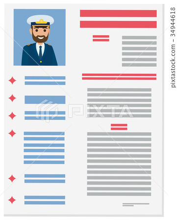 Resume with Detailed Info About Marine Captain 34944618