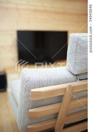 Sofa (Living Living Room Apartment Single Family Home Interior Furniture Headrest Dwelling) 34949846