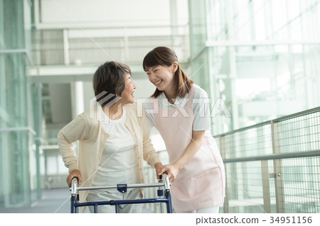 護理康復醫院照顧者醫學圖像 34951156