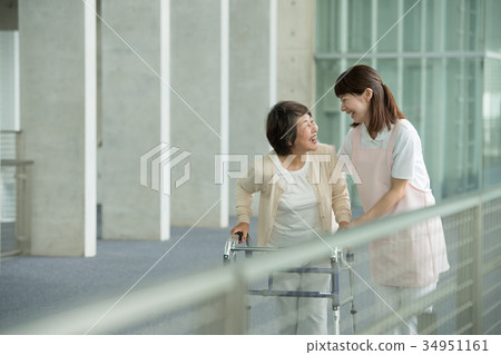 護理康復醫院照顧者醫學圖像 34951161