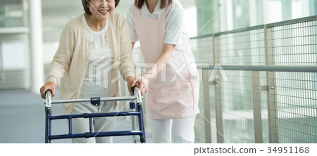 Nursing care rehabilitation hospital caregiver medical image 34951168