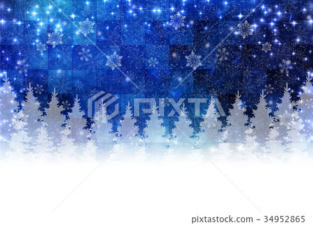 Christmas snow Winter background 34952865