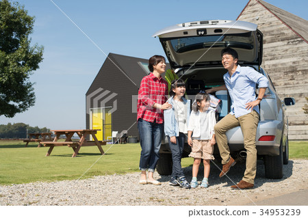 Family drive picnic outdoor image 34953239