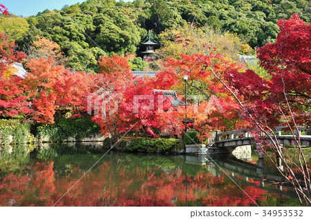 Autumn leaves of Eikan-do Autumn leaves of Eikan-do 34953532