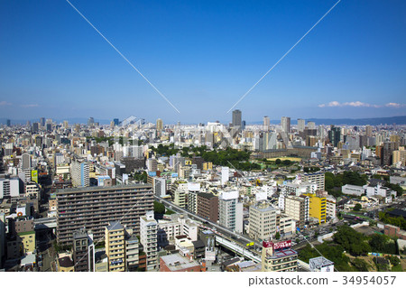 Townscape towards Osaka Uehoncho seen from Tsutenkaku 34954057
