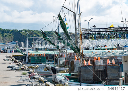 Hokkaido fishing port / Hokkaido Shakotancho 34954417