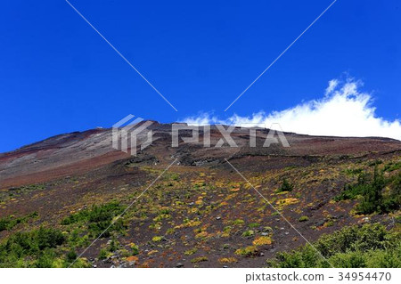 Near the crater of Fuji Takanagayama Near the crater of Fuji Takanagayama 34954470