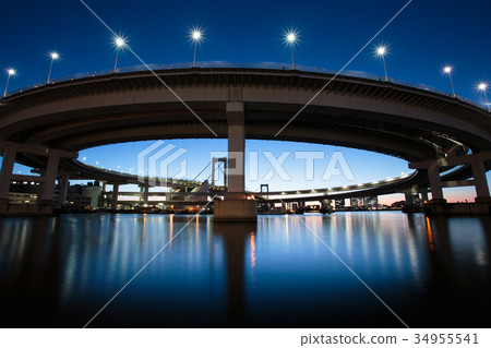 Rainbow Bridge at dawn 34955541