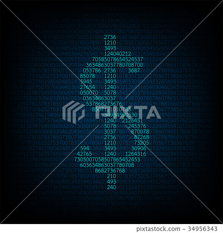 Electronic money of digital. 34956343