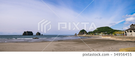 Hokkaido Miimi Town Parent and child rock Hokkaido Miimi Town Parent and child rock 34956455