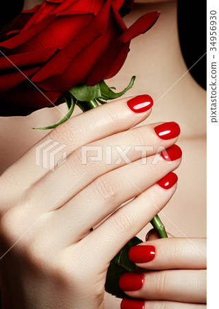 Beauty girl. Cosmetics & makeup. Beauty woman 34956930