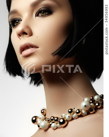 Beauty girl. Cosmetics & makeup. Beauty woman Beauty girl. Cosmetics & makeup. Beauty woman 34956993
