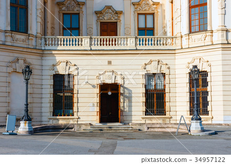 Belvedere Palace and garden in Vienna Belvedere Palace and garden in Vienna 34957122