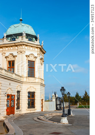 Belvedere Palace and garden in Vienna 34957123