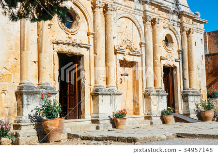 Basilica of Arkadi Monastery on Crete, Greece 34957148