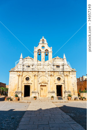 Basilica of Arkadi Monastery on Crete, Greece 34957149