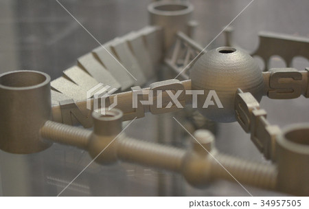 Object printed on metal 3d printer Object printed on metal 3d printer 34957505