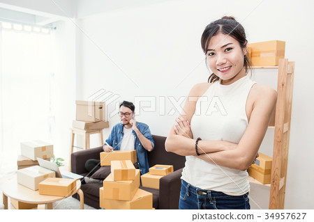 online marketing packaging and delivery, SME conce 34957627