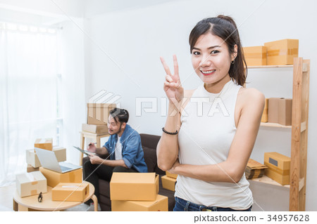 online marketing packaging and delivery, SME conce 34957628