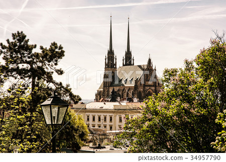 Cathedral of St. Peter and Paul in Brno, Czech 34957790