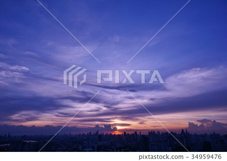 風景和曼谷,泰國(美麗的曼谷城市景觀)的心臟景觀 風景和曼谷,泰國(美麗的曼谷城市景觀)的心臟景觀 34959476