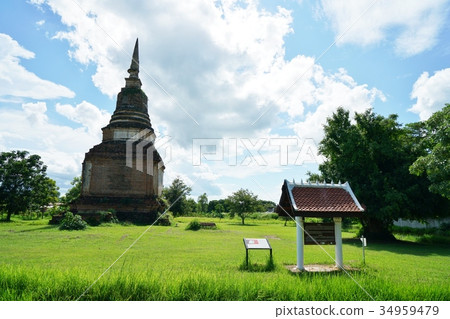 'Wat Cedison'在泰國素可泰府 'Wat Cedison'在泰國素可泰府 34959479