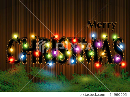 Merry Christmas Greeting Merry Christmas Greeting 34960903