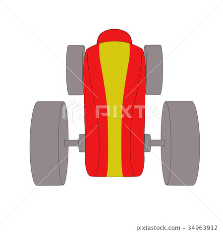 toy car with black outlines 34963912