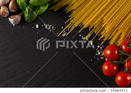 Culinary background for pasta Culinary background for pasta 34964451