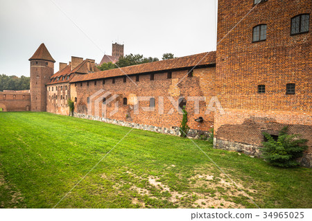 The Castle Malbork in Poland The Castle Malbork in Poland 34965025