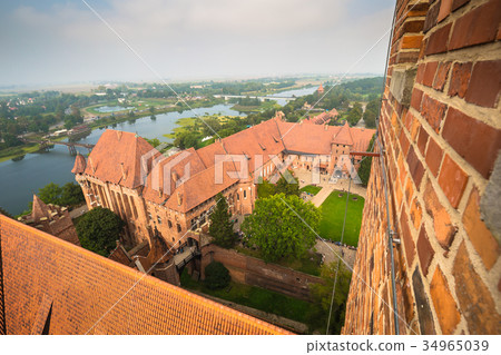 Malbork Castle in Poland medieval fortress built  34965039