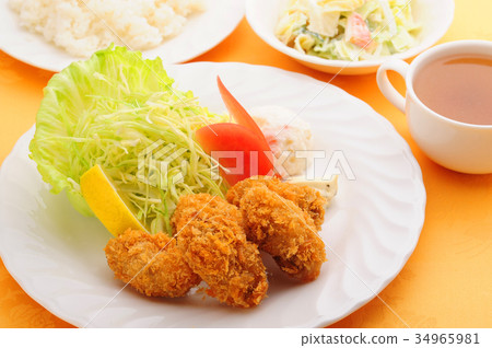 牡蠣食物套餐 牡蠣食物套餐 34965981