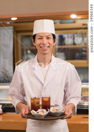 Chef Restaurant Sushi restaurant Clerk image 34966349