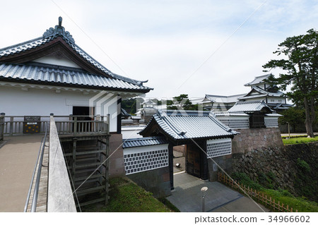 [日本的百強城堡]金澤城堡河北門 34966602