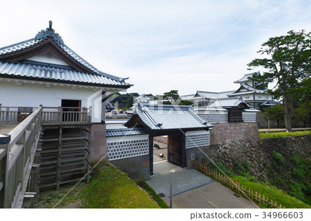 [日本的百強城堡]金澤城堡河北門 34966603