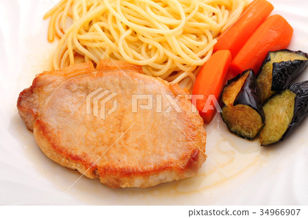 sauteed pork sauteed pork 34966907
